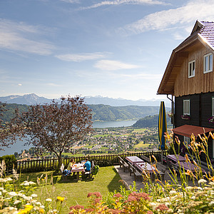 Hütte am Alpe-Adria-Trail