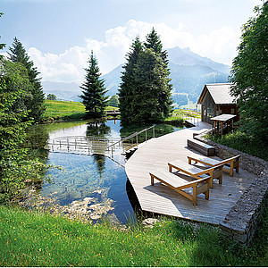 Luzern_Entlebuch_Sommer_Kneippanlage Schwandalpweiher_Fluehli_Gerry Nitsch