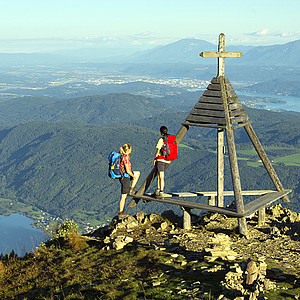 Aussicht am Alpe Adria Trail