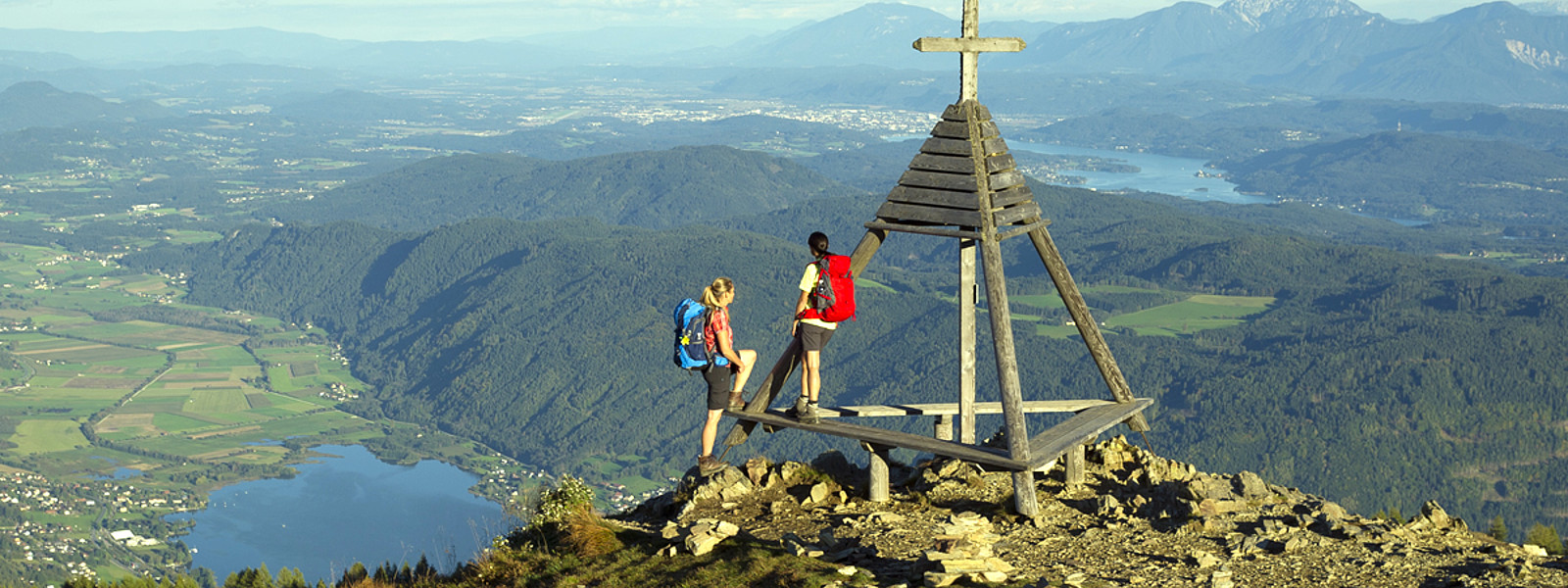 Aussicht am Alpe Adria Trail