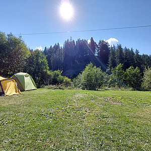 Camping Bergblick Zelte