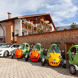 Biohotel Eggensberger e-Auto Flotte
