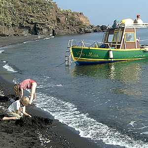 Strand auf Lipari