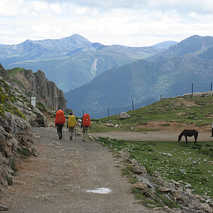 Wandergruppe in den Picos de Europa