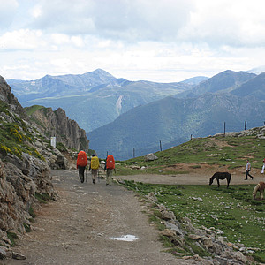 Wandergruppe in den Picos de Europa