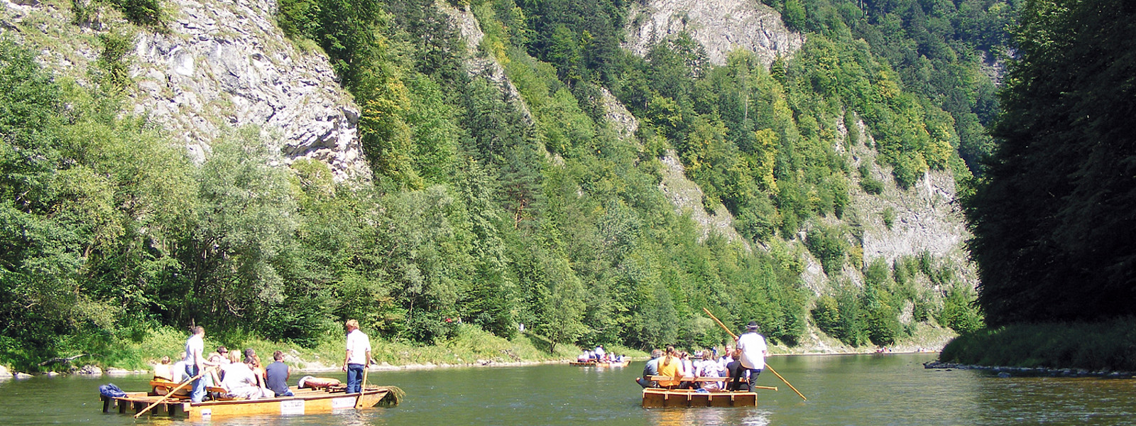 Floßfahrt auf dem Dunajetz