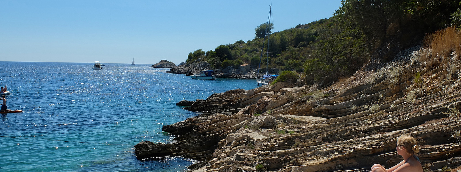 Tatinja-Bucht, Solta, Kroatien