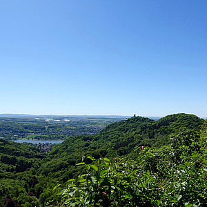 Siebengerbirge Blick vom Geisberg NRW Marcella