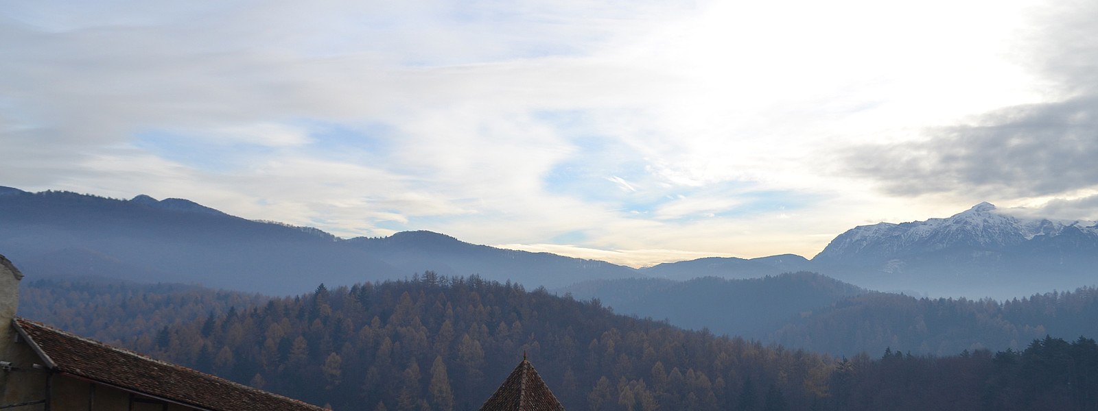 Blick von Festung Rasnov