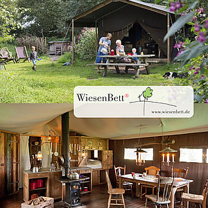 Luxus-Lodge-Zelt