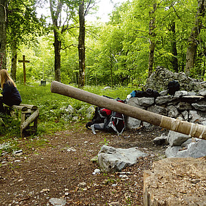 Wanderhütte Skorpovac Kochen im Freien Die Wanderhütte Skorpovac