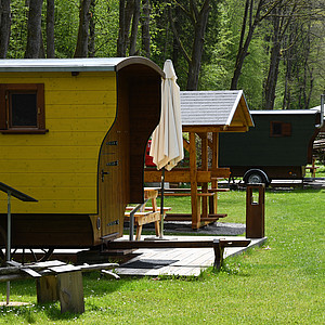 Nördlicher Schwarzwald Schäferwagen Camp