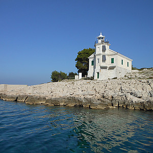 Leuchtturm Prianjak in Kroatien