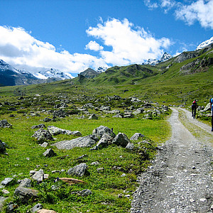 Mit dem E-Mountainbike auf Bergtour