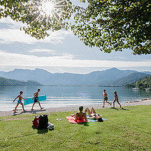 Urlaub am Wasser am Lago Campeggi im Valsugana