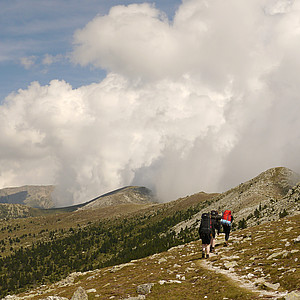 Ostpyrenäen, Wanderer