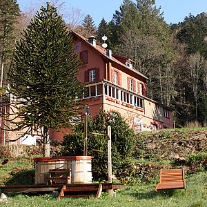 Hotel im Elsass mitten im Wald