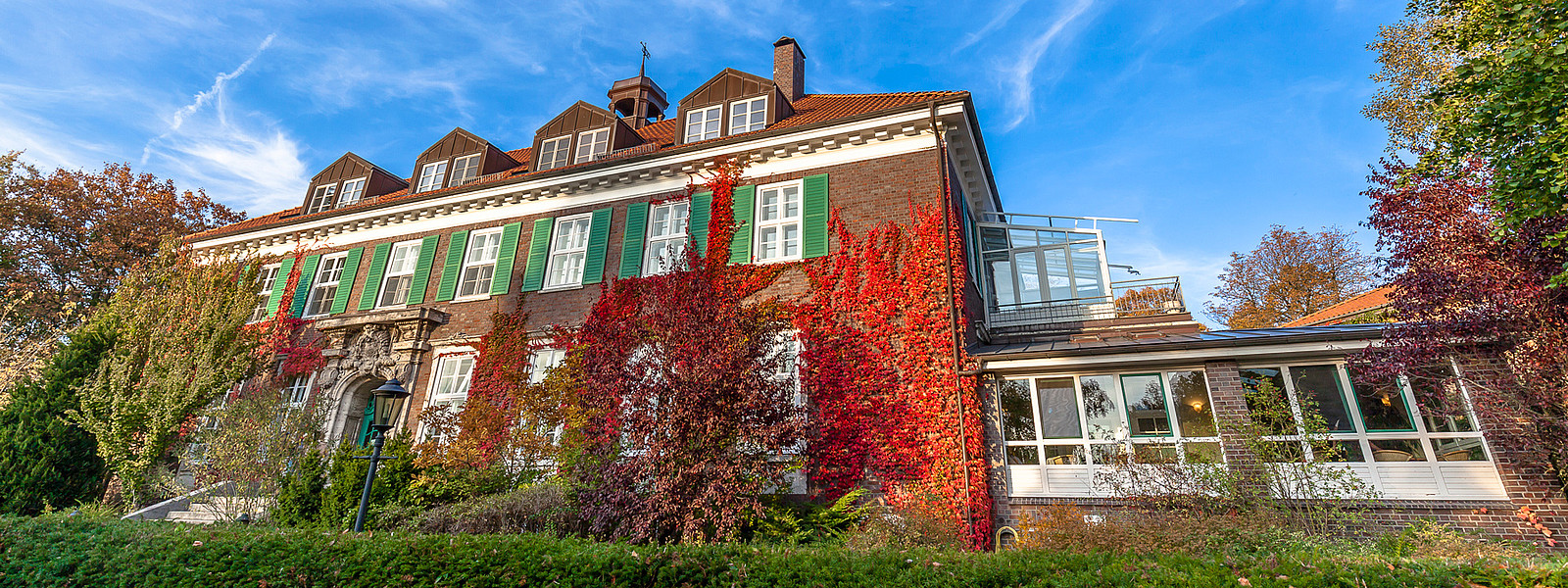 Gutshaus Stellshagen im Herbst
