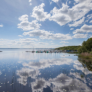 Steinhuder Meer mit Wolken