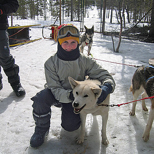 Wintercamp in Schweden
