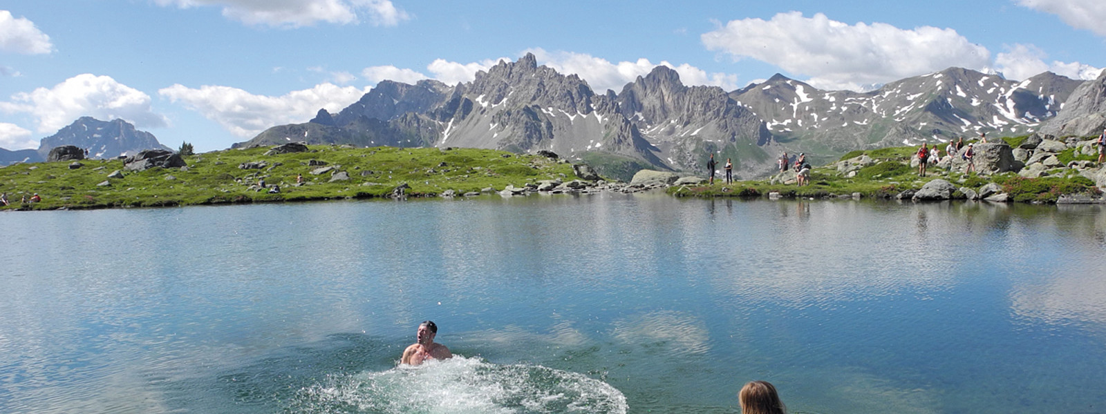 Bergsee in Frankreich