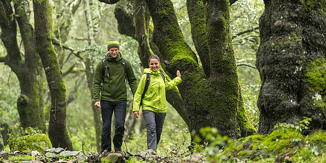 Wikinger Reisen Naturreisen Paar im Wald