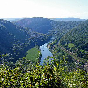 Blick ins Doubs-Tal