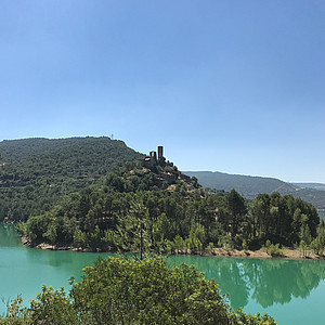Route des Tren dels Llacs am See