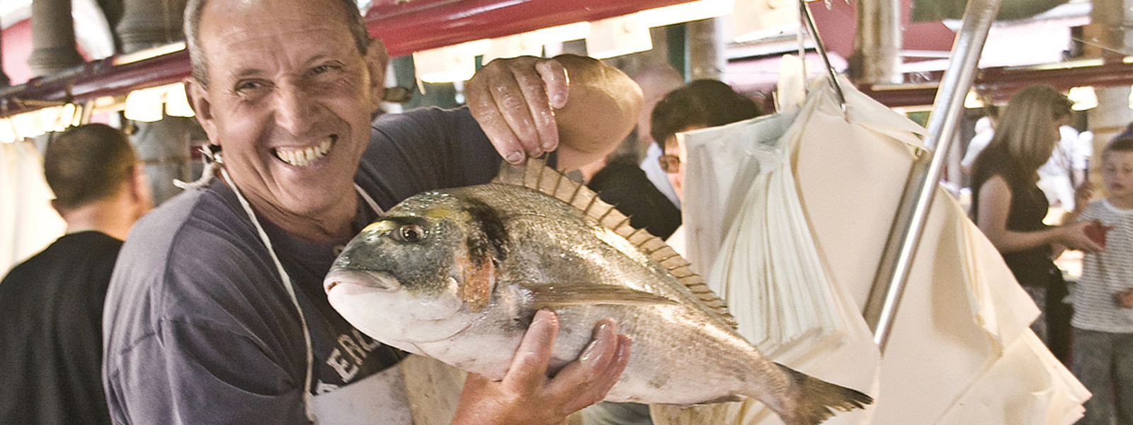 Nino Zane, Fischverkäufer