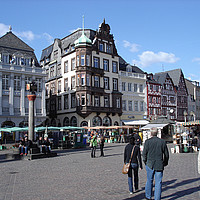 inselzeitreisen Wanderwoche Hunsrück Trier Hauptmarkt