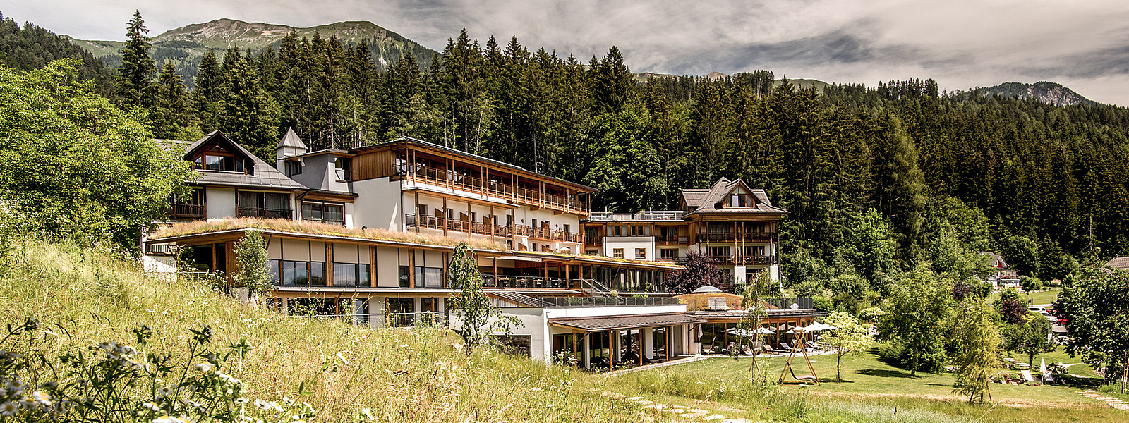 Sommerstimmung am Biohotel der daberer