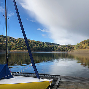 Karina - NRW, Rursee - Boot auf See