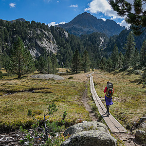 Wandern im Val d'Aran in den Hochpyrenäen