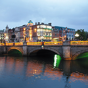 Dublin bei Nacht