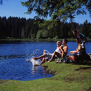 Etang de la Gruere im Schweizer Jura
