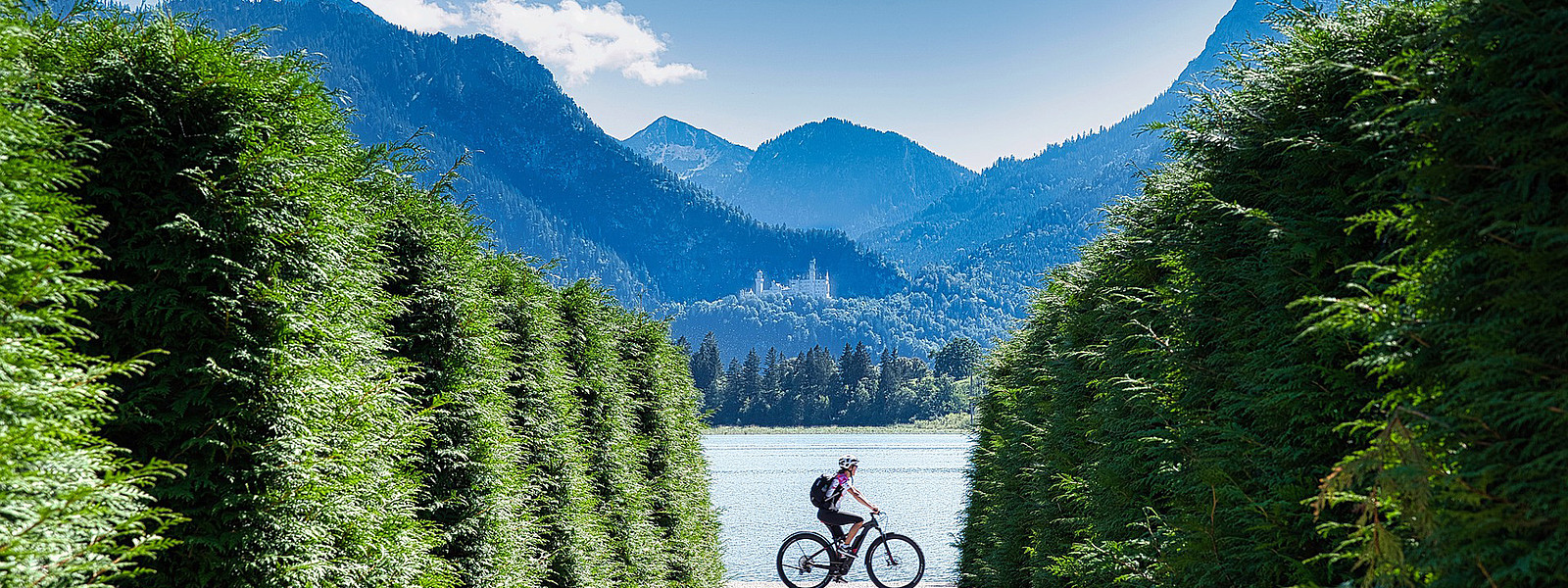 Mit dem E-Mountainbike unterwegs im Allgäu