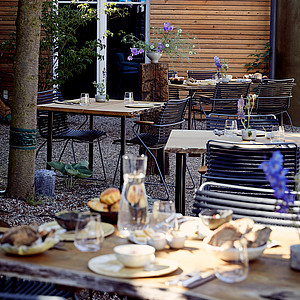 Frückstück im Restaurant Iko