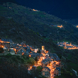 Pueblos de Aubèrt im Val d'Aran in den spanischen Pyrenäen