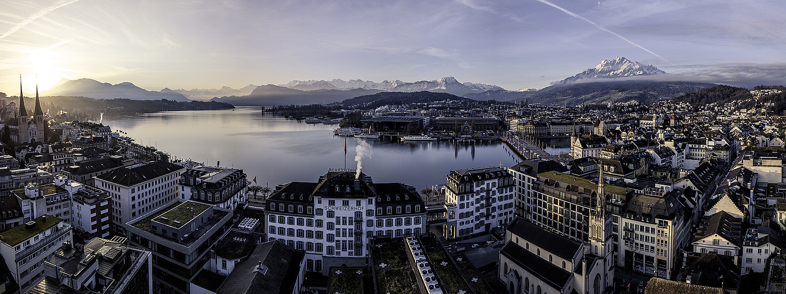 Luzern_Hotel Schweizerhof_Panorama View Old Town