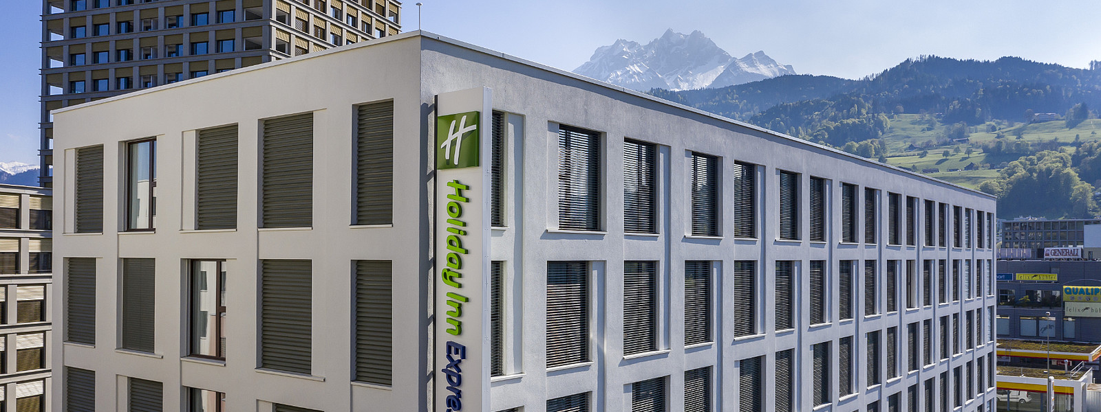 Holiday Inn Express Luzern, Blick aufs Haus